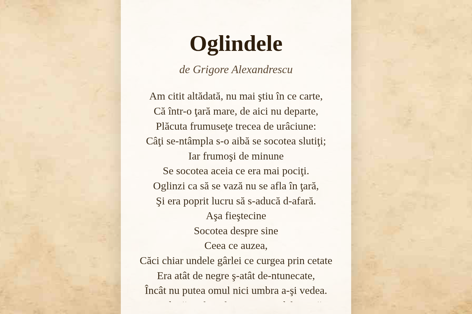 Oglindele