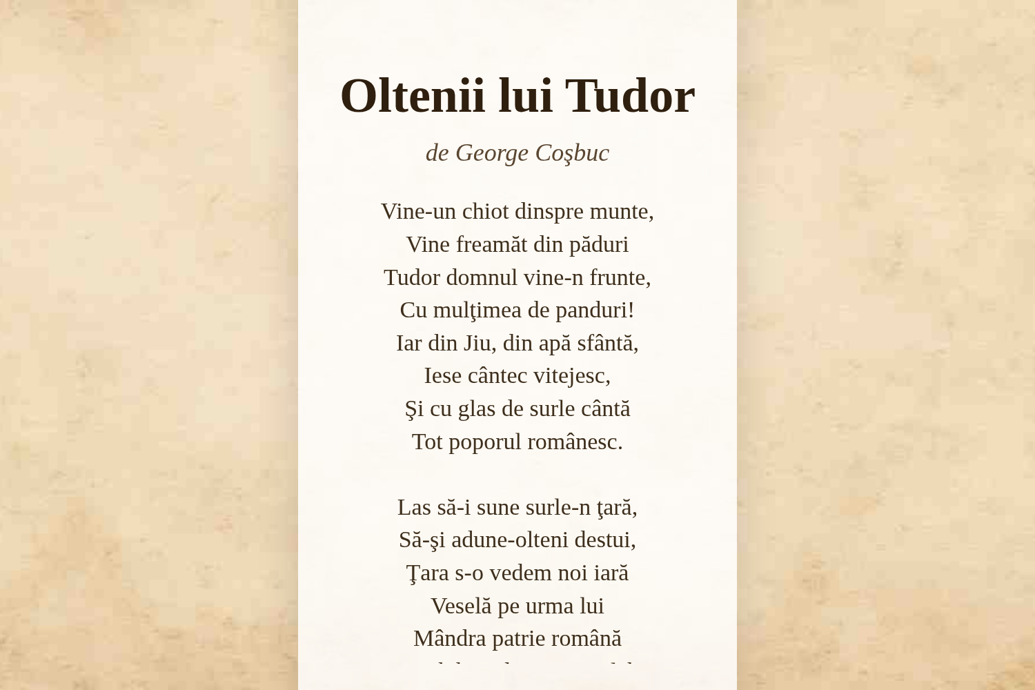 Oltenii lui Tudor