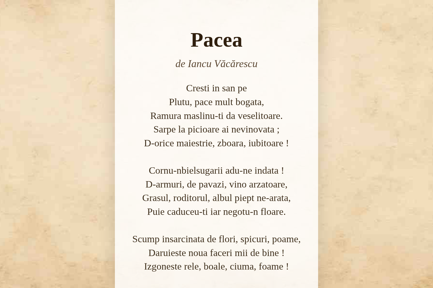 Pacea
