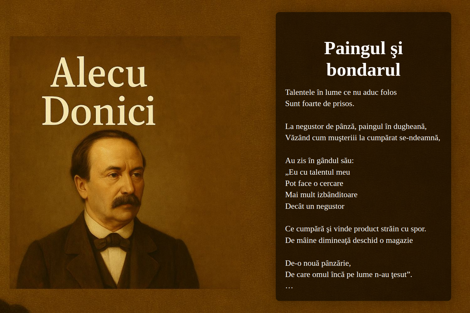 Paingul şi bondarul