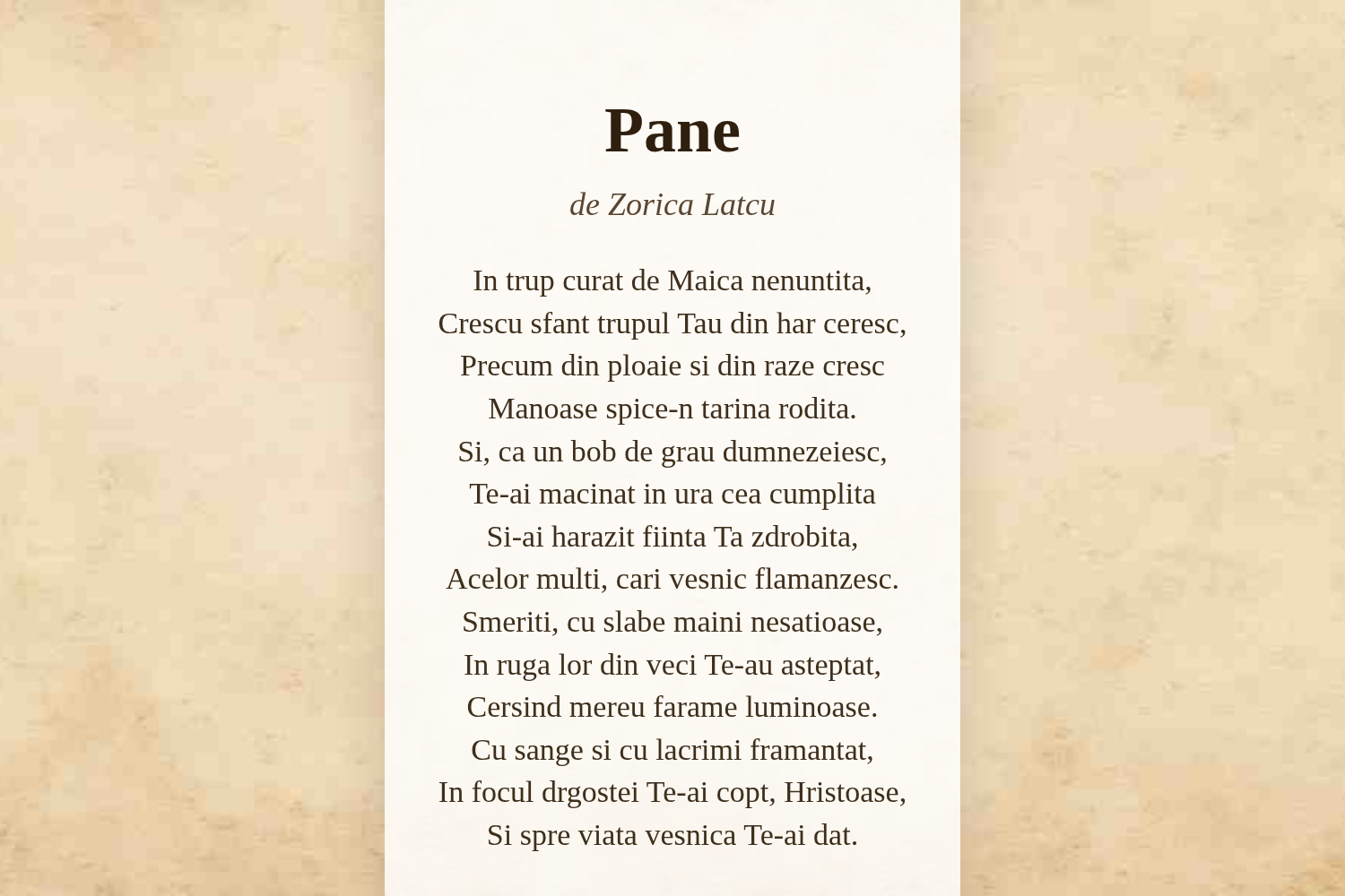 Pane
