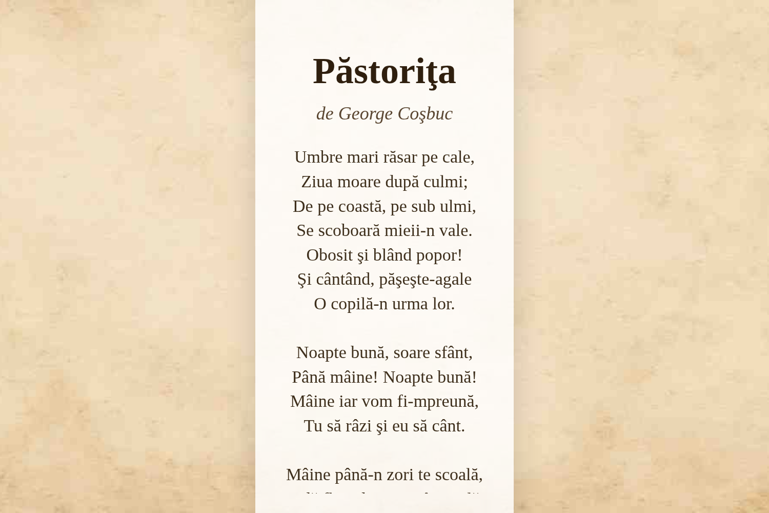 Păstoriţa