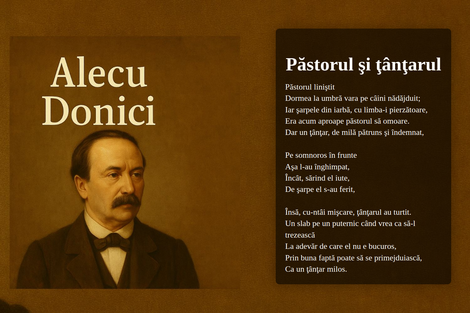 Păstorul şi ţânţarul