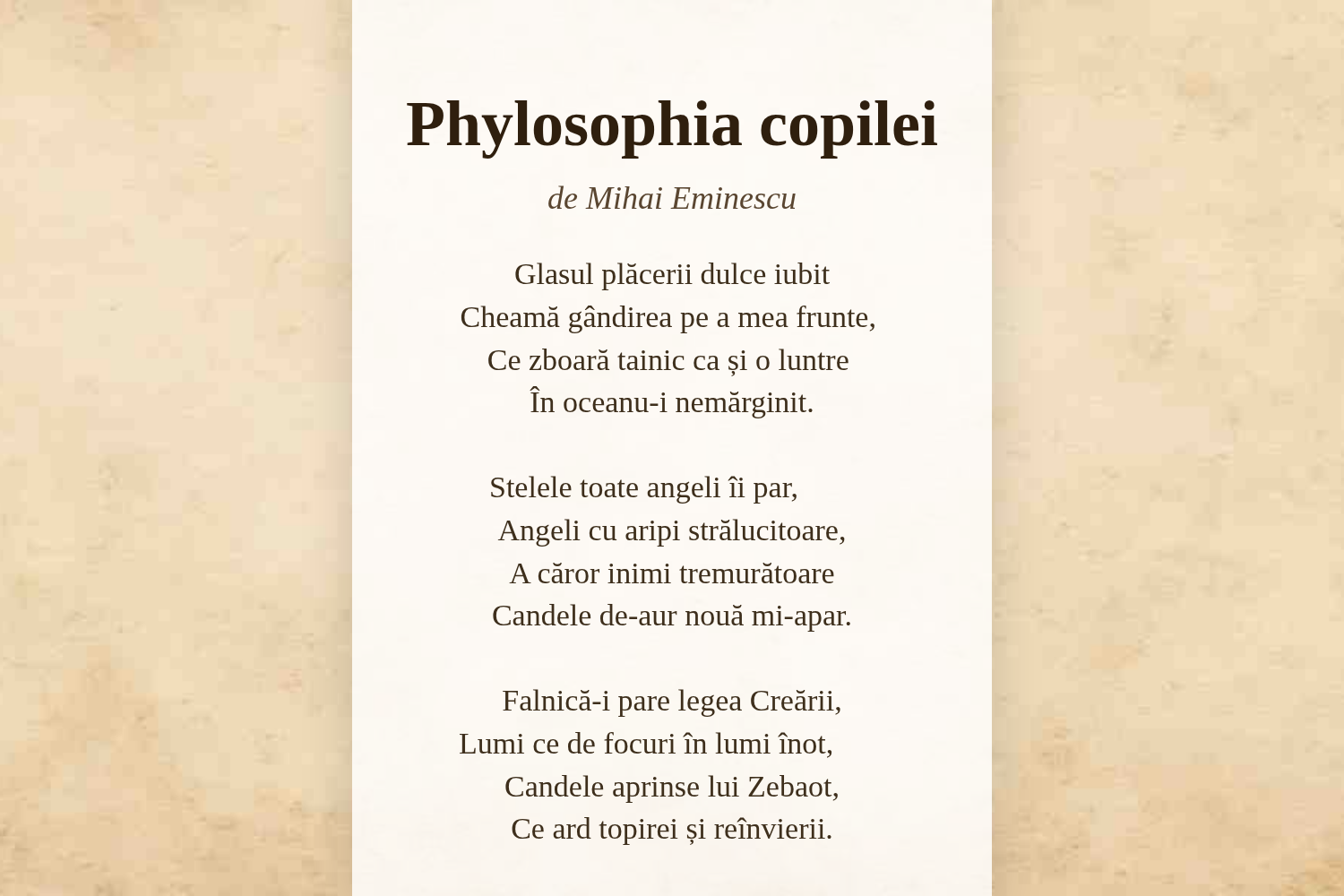 Phylosophia copilei