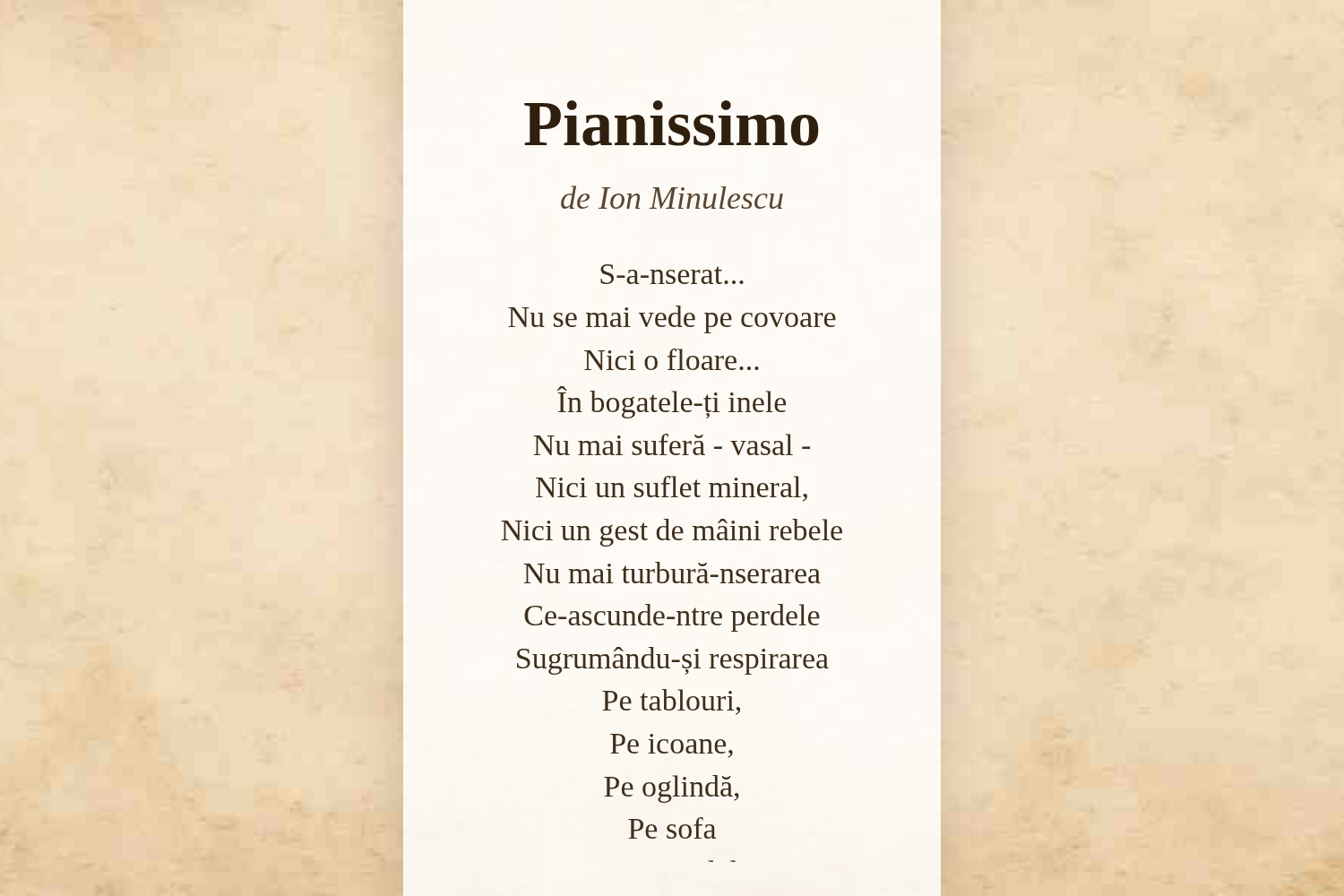 Pianissimo