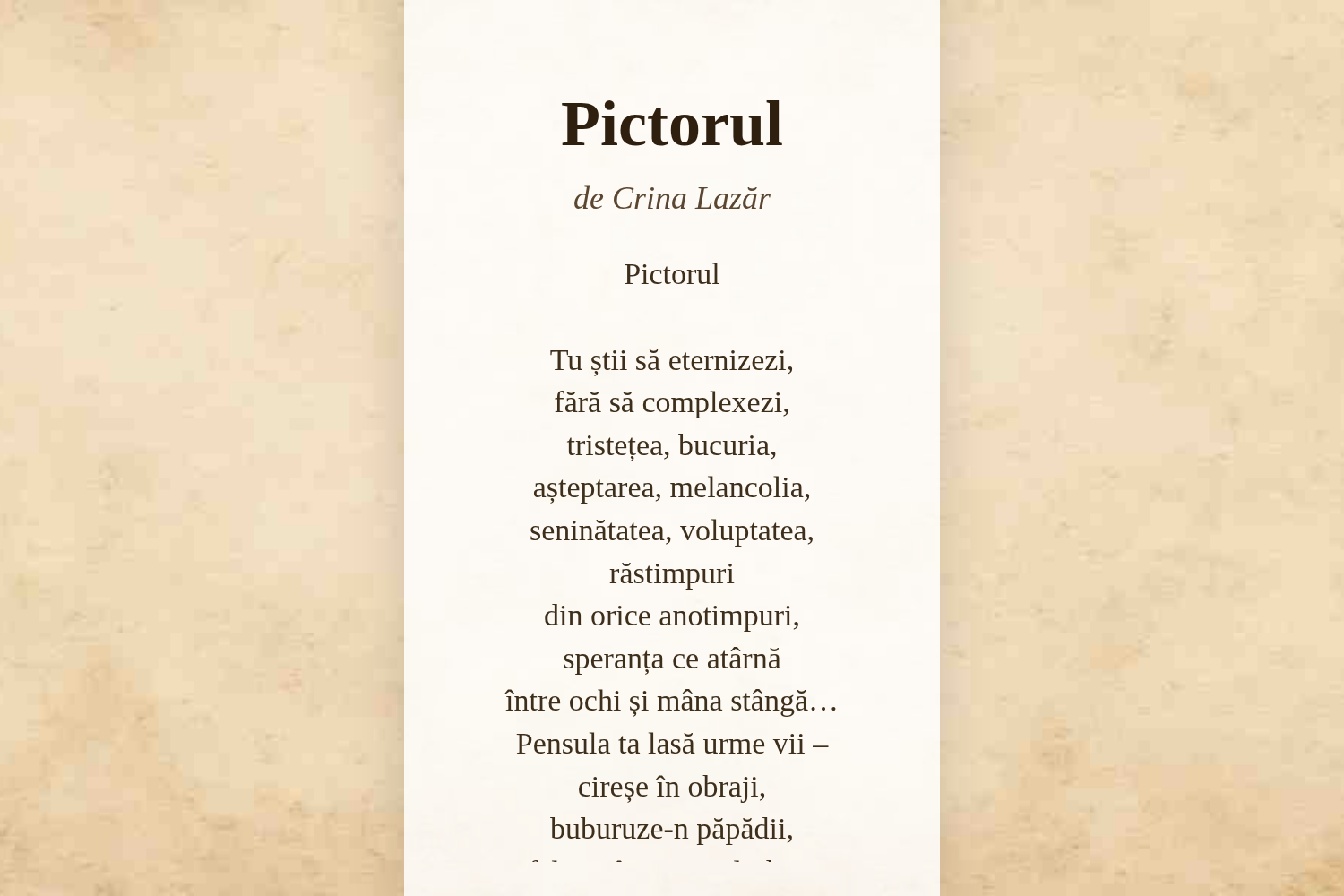 Pictorul