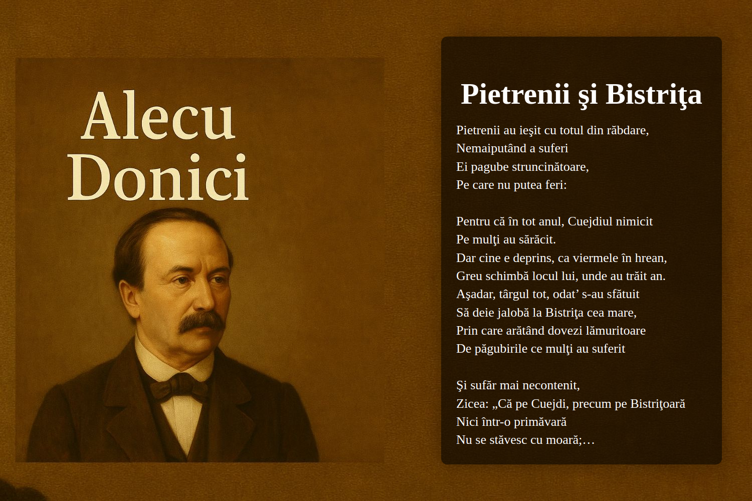 Pietrenii şi Bistriţa