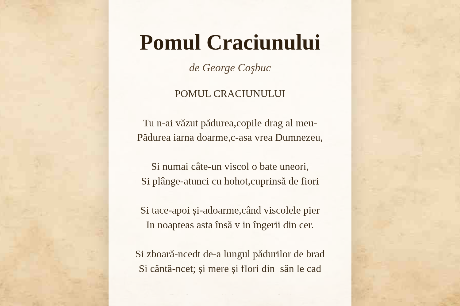 Pomul Craciunului