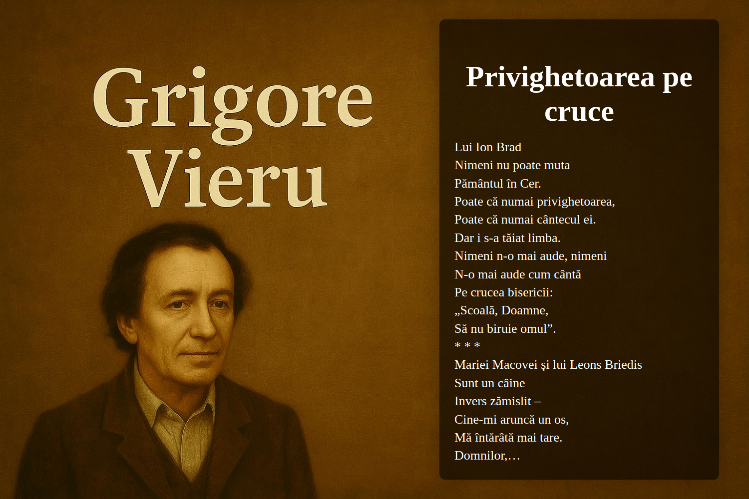 Privighetoarea pe cruce