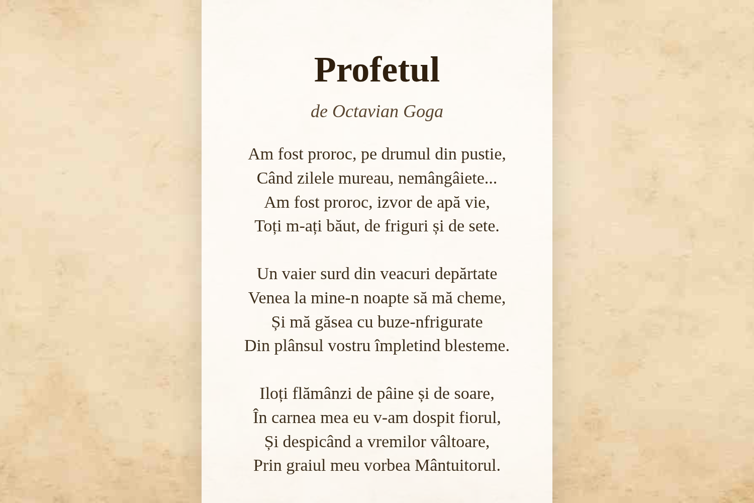 Profetul