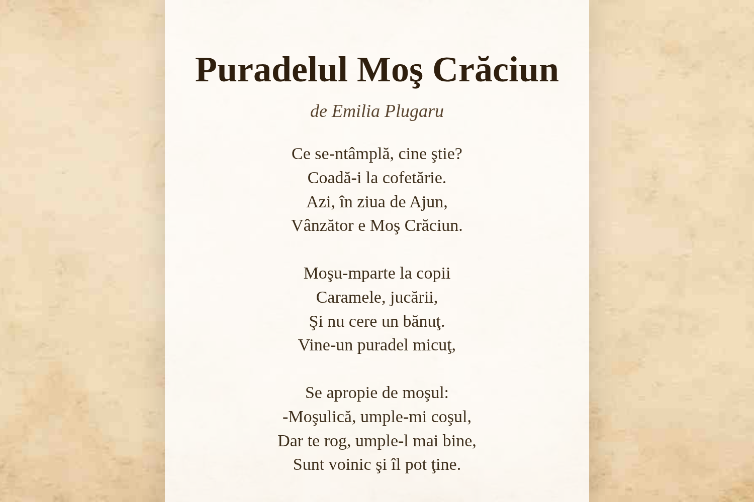Puradelul Moş Crăciun