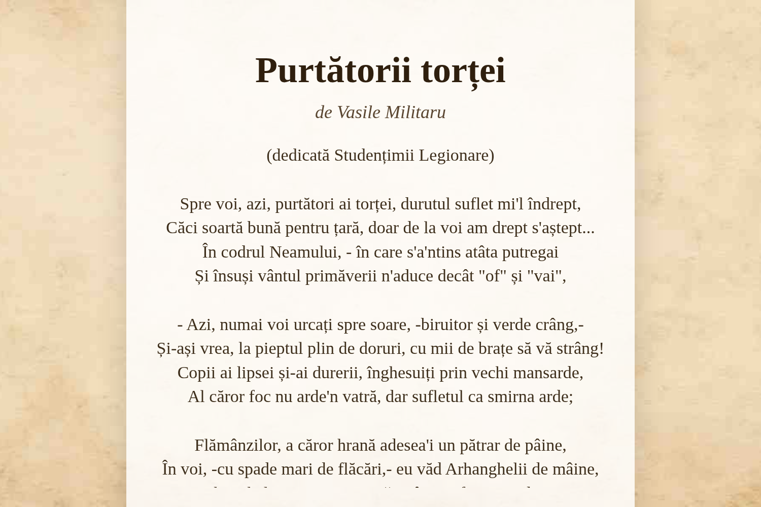 Purtătorii torței