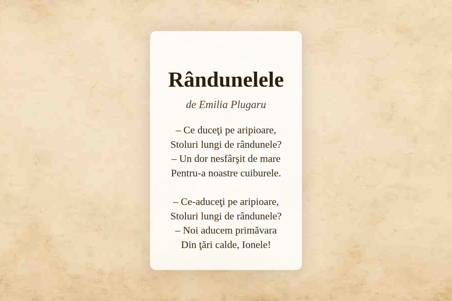 Rândunelele