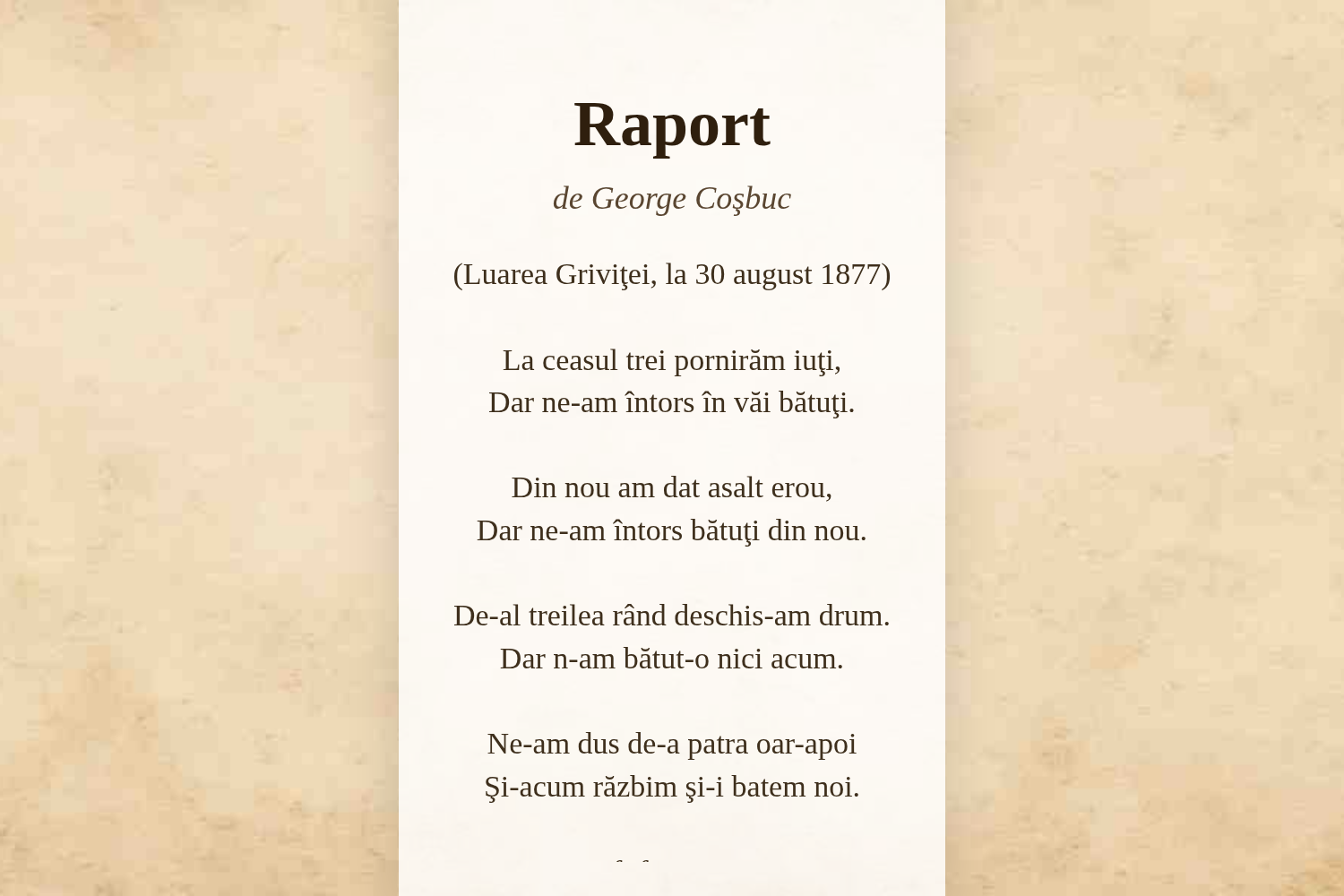 Raport
