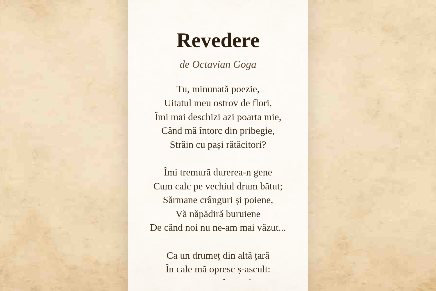 Revedere