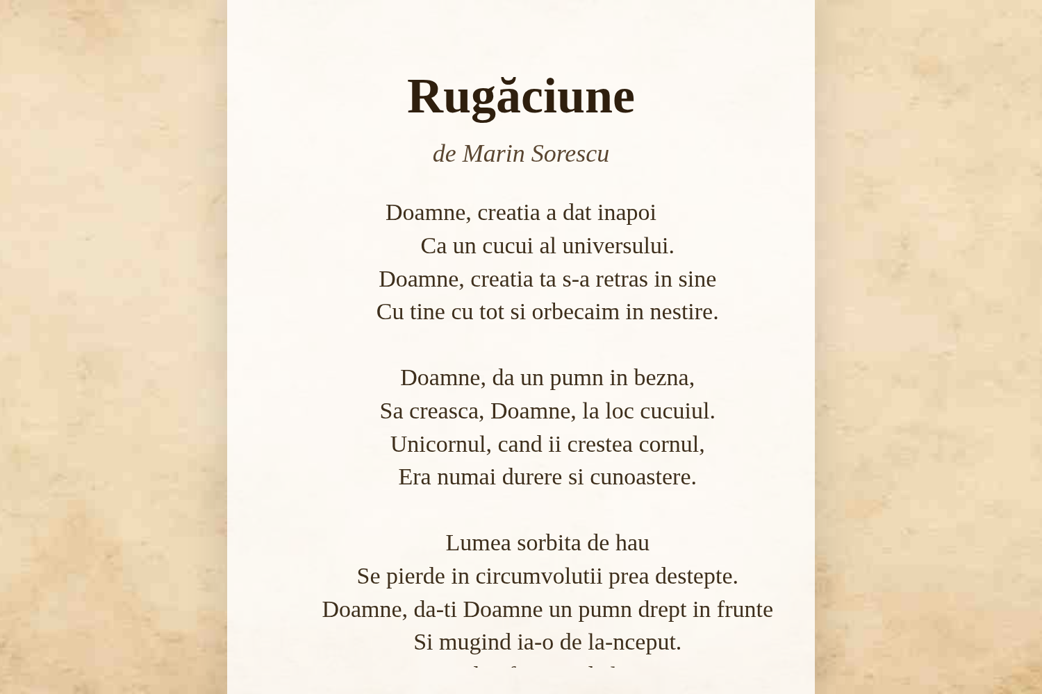 Rugăciune