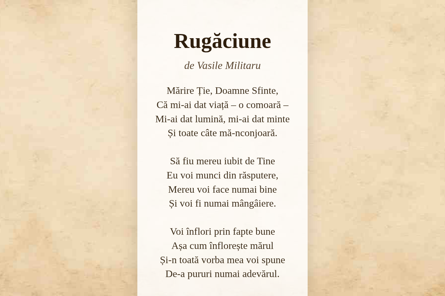 Rugăciune