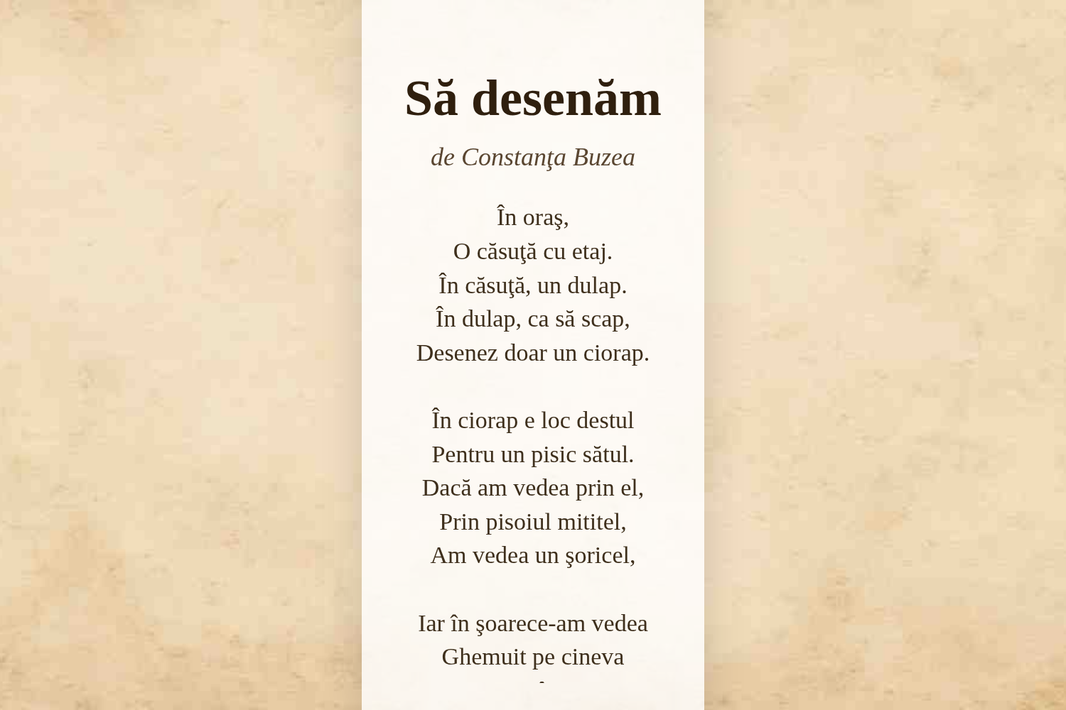 Să desenăm