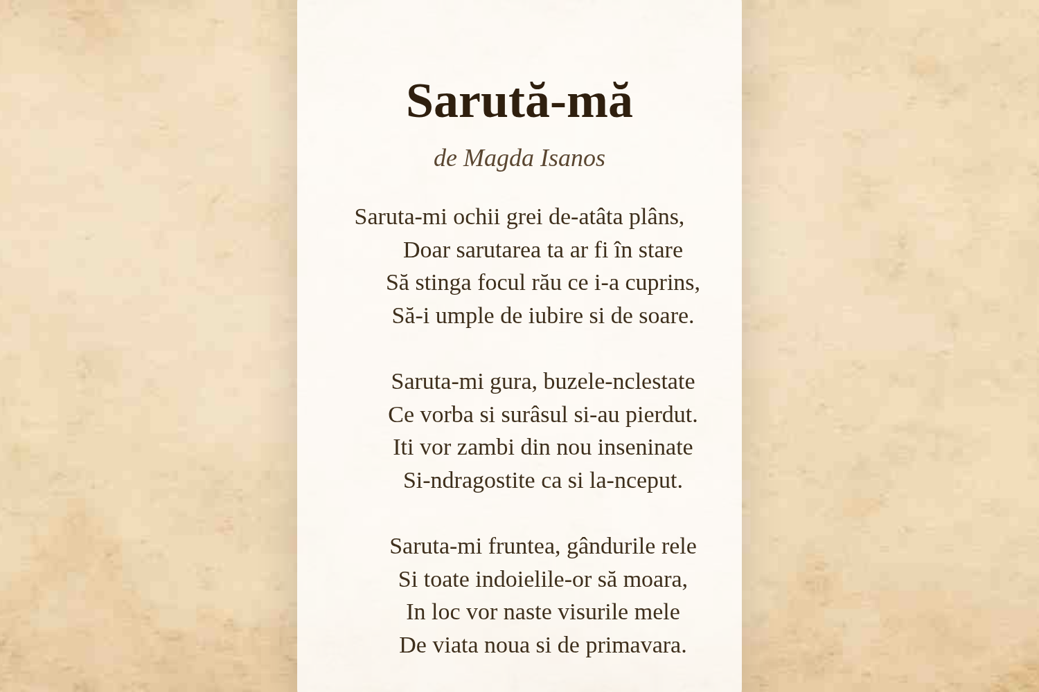 Sarută-mă
