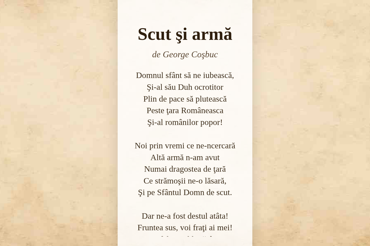 Scut şi armă