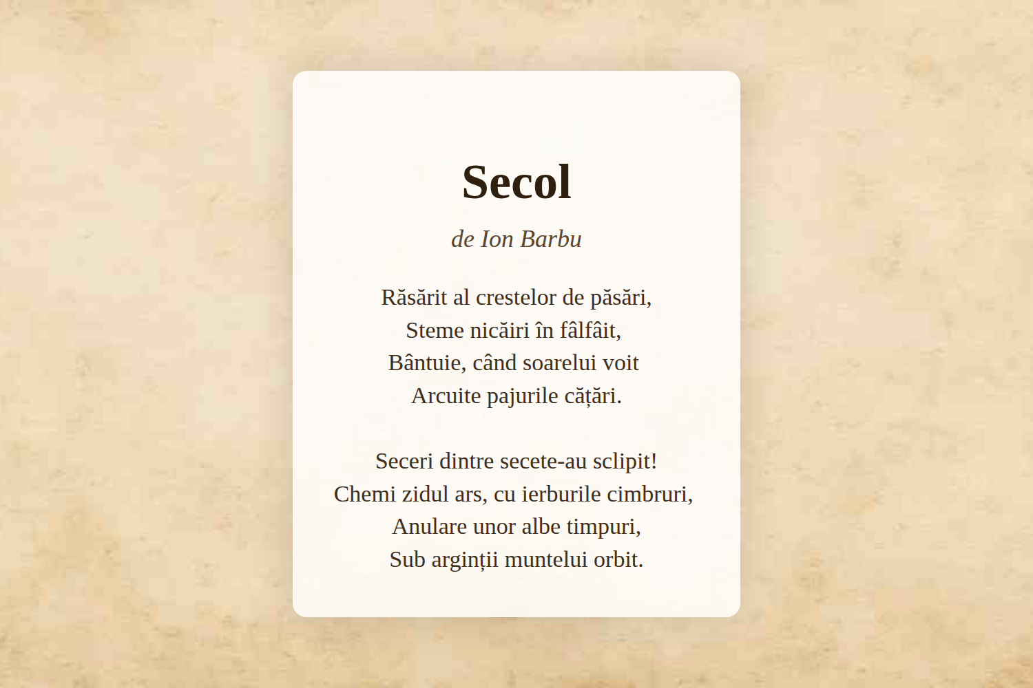 Secol