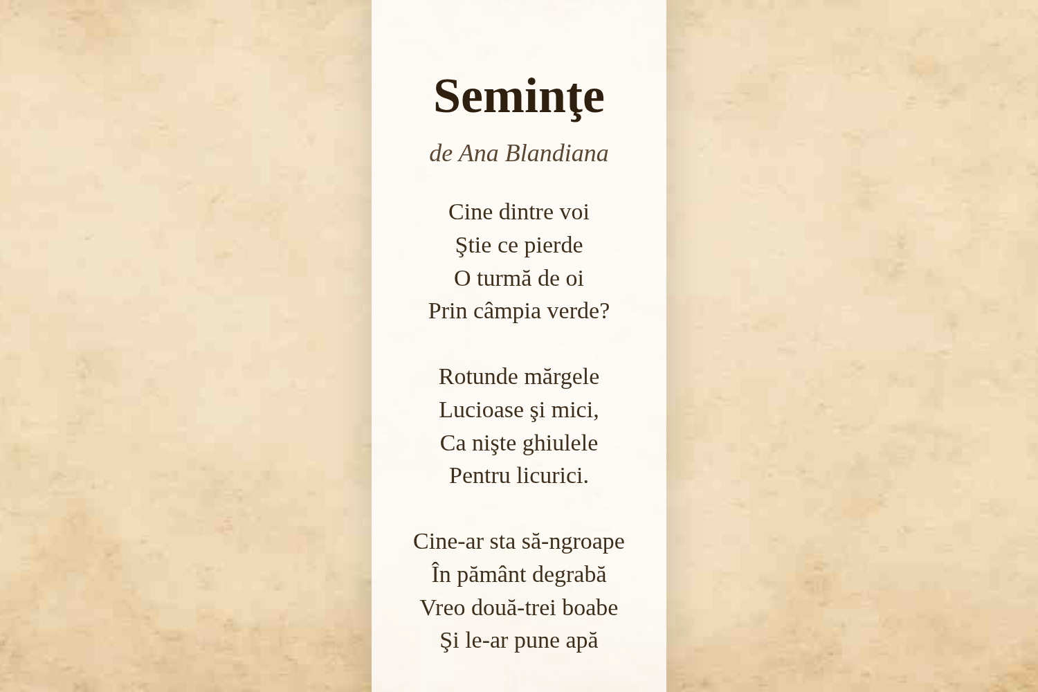 Seminţe