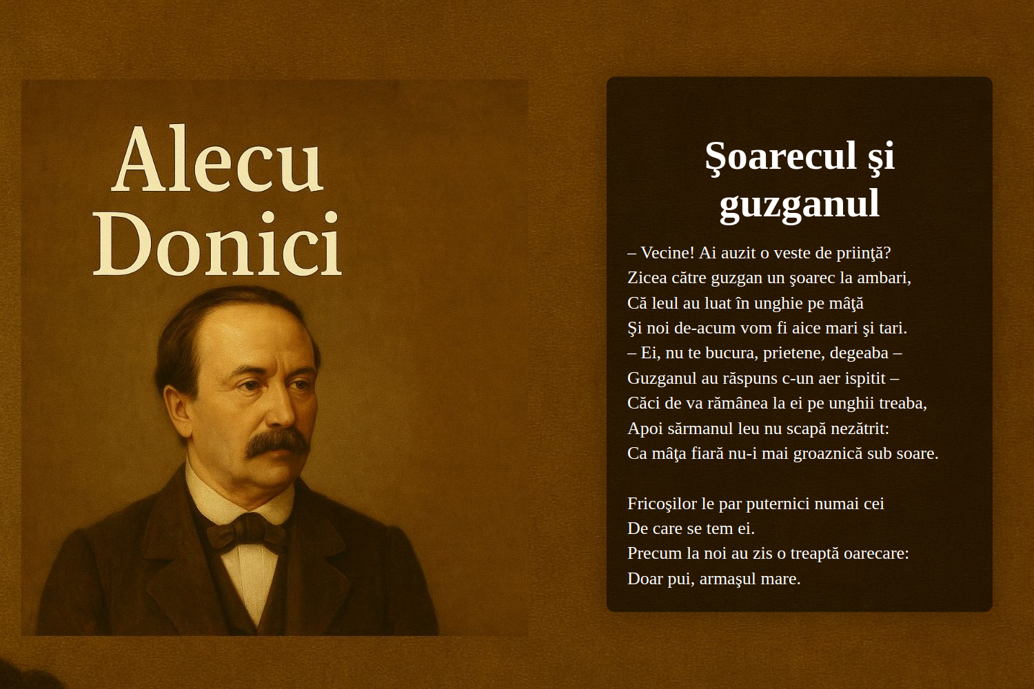 Şoarecul şi guzganul