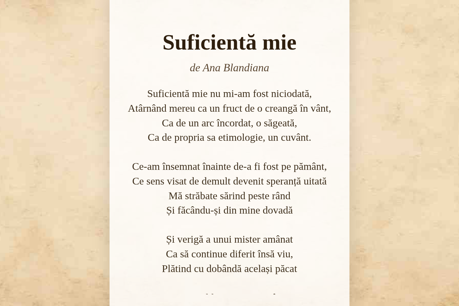Suficientă mie