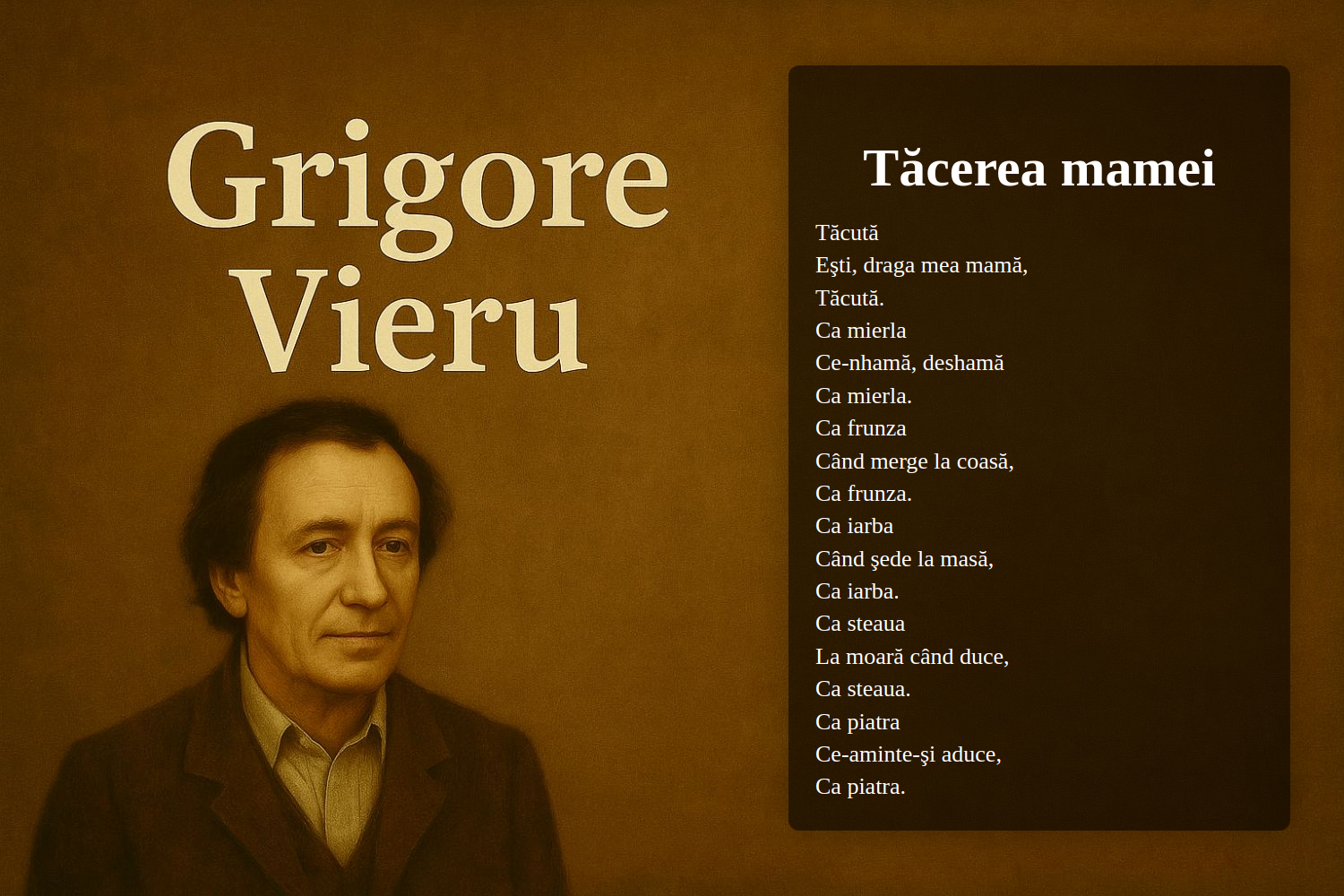 Tăcerea mamei