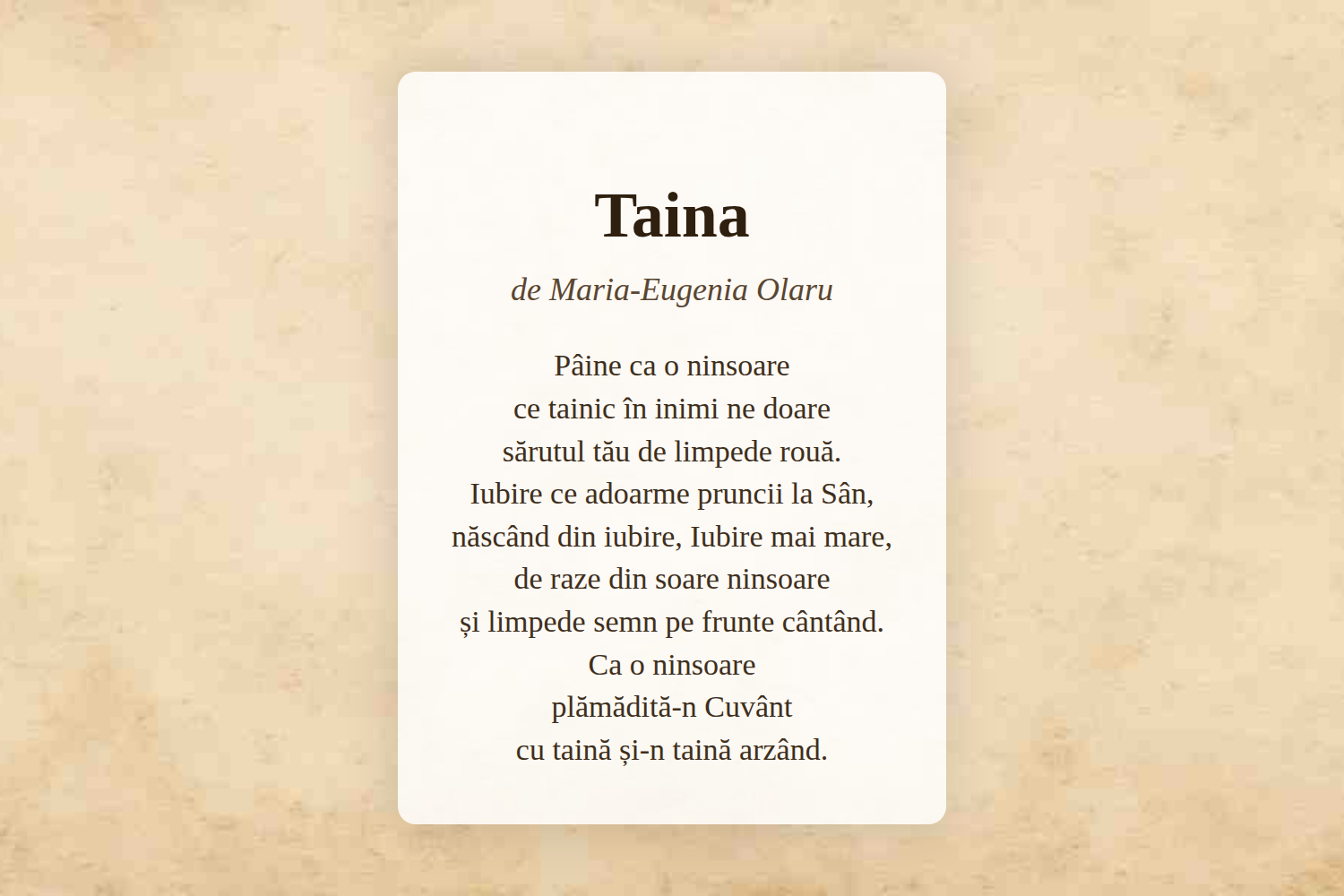 Taina