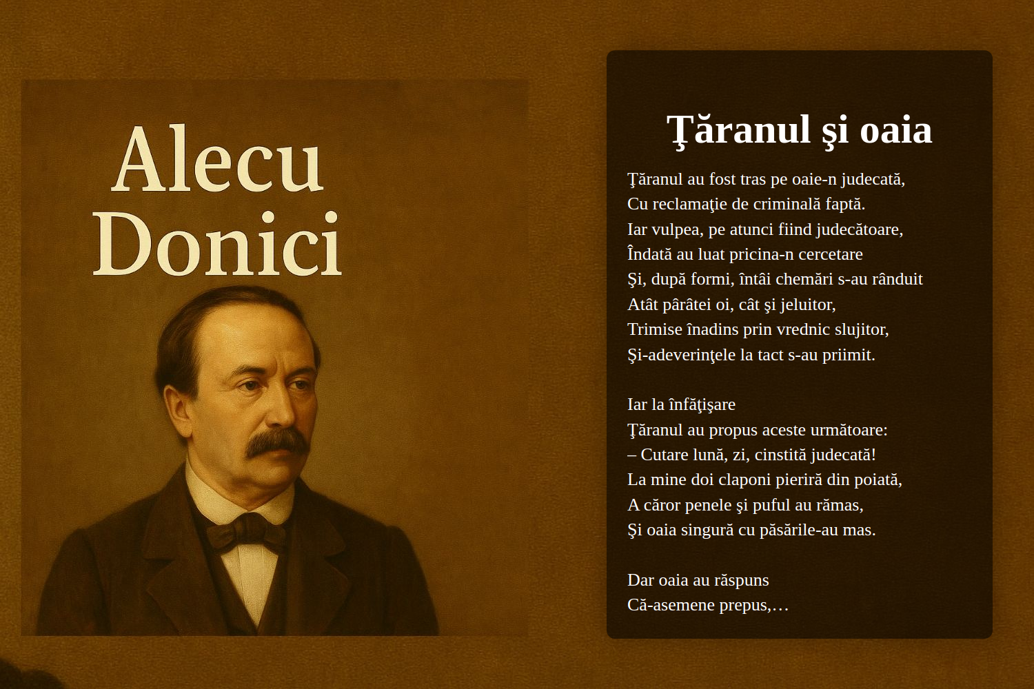 Ţăranul şi oaia