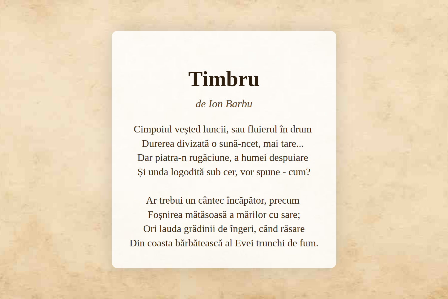Timbru