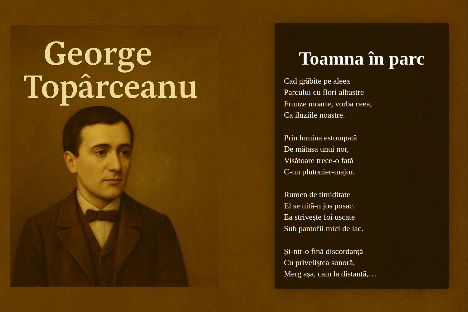 Toamna în parc