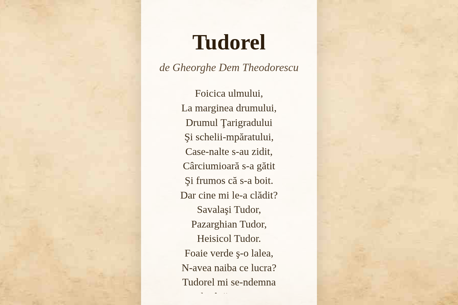 Tudorel