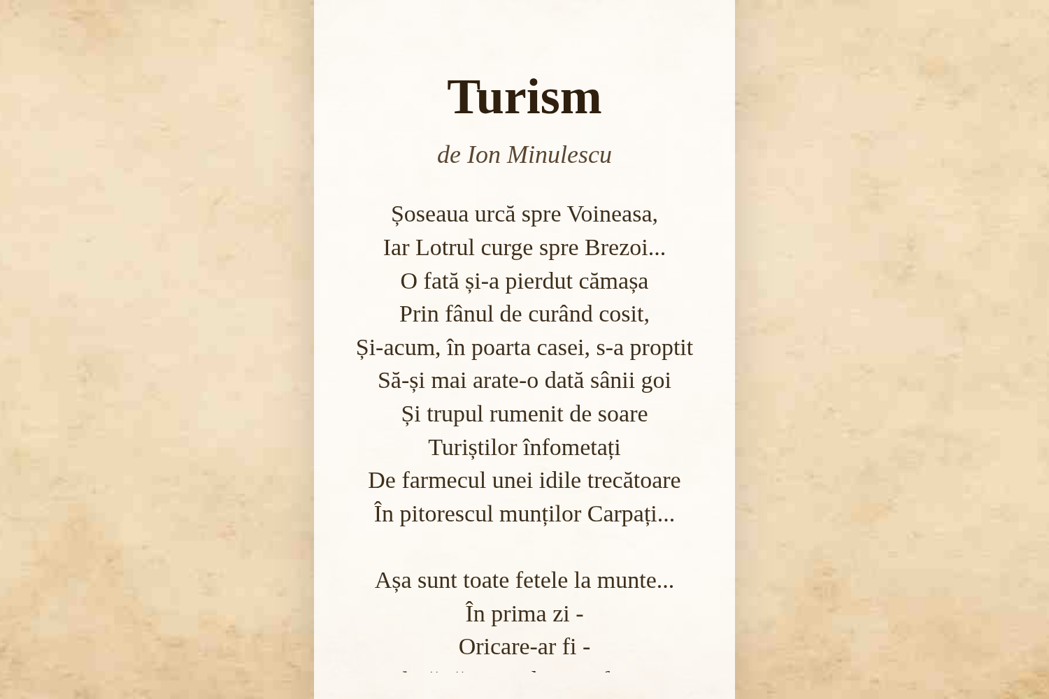 Turism