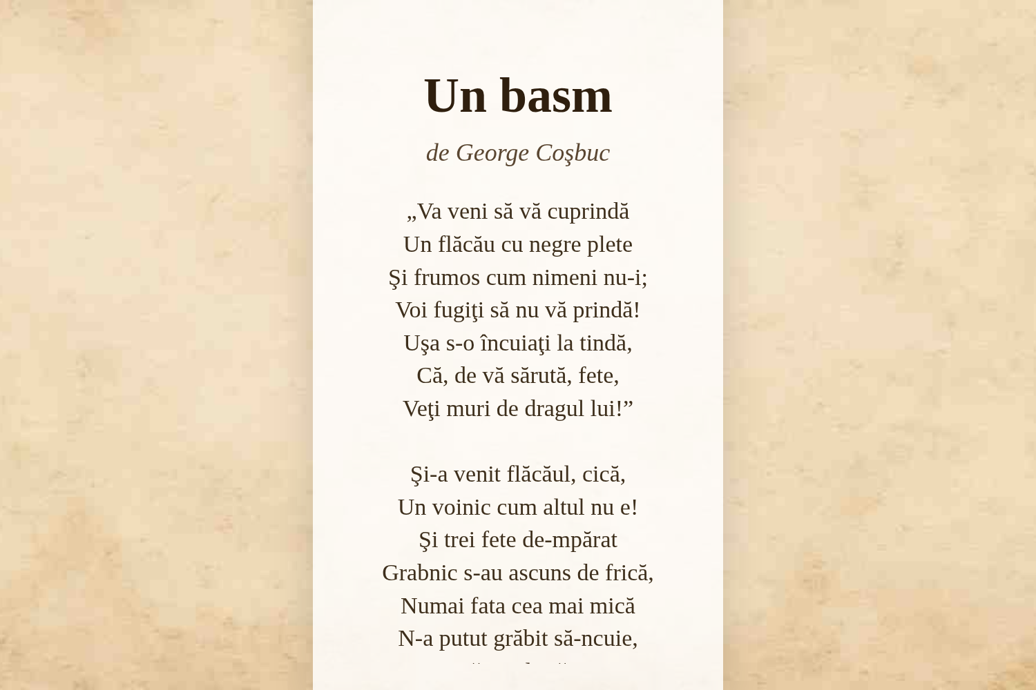 Un basm