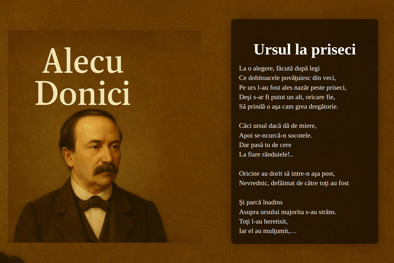 Ursul la priseci