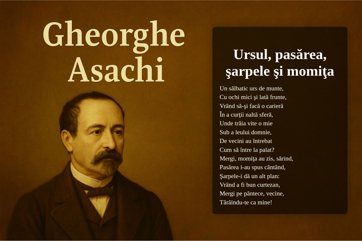 Ursul, pasărea, şarpele şi momiţa