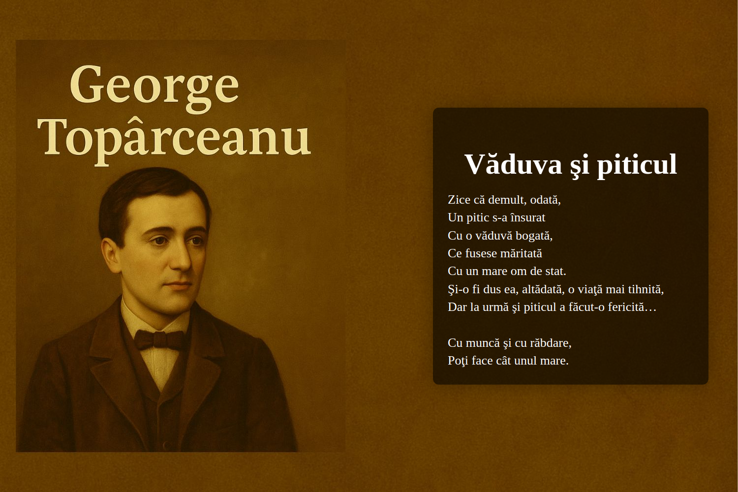 Văduva şi piticul