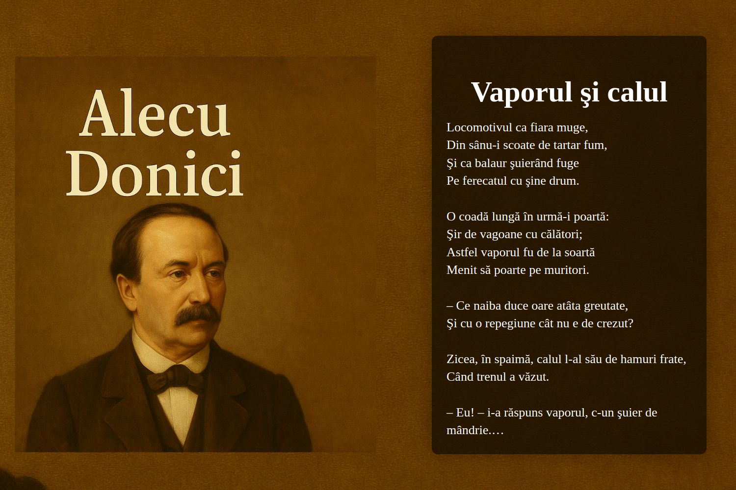 Vaporul şi calul