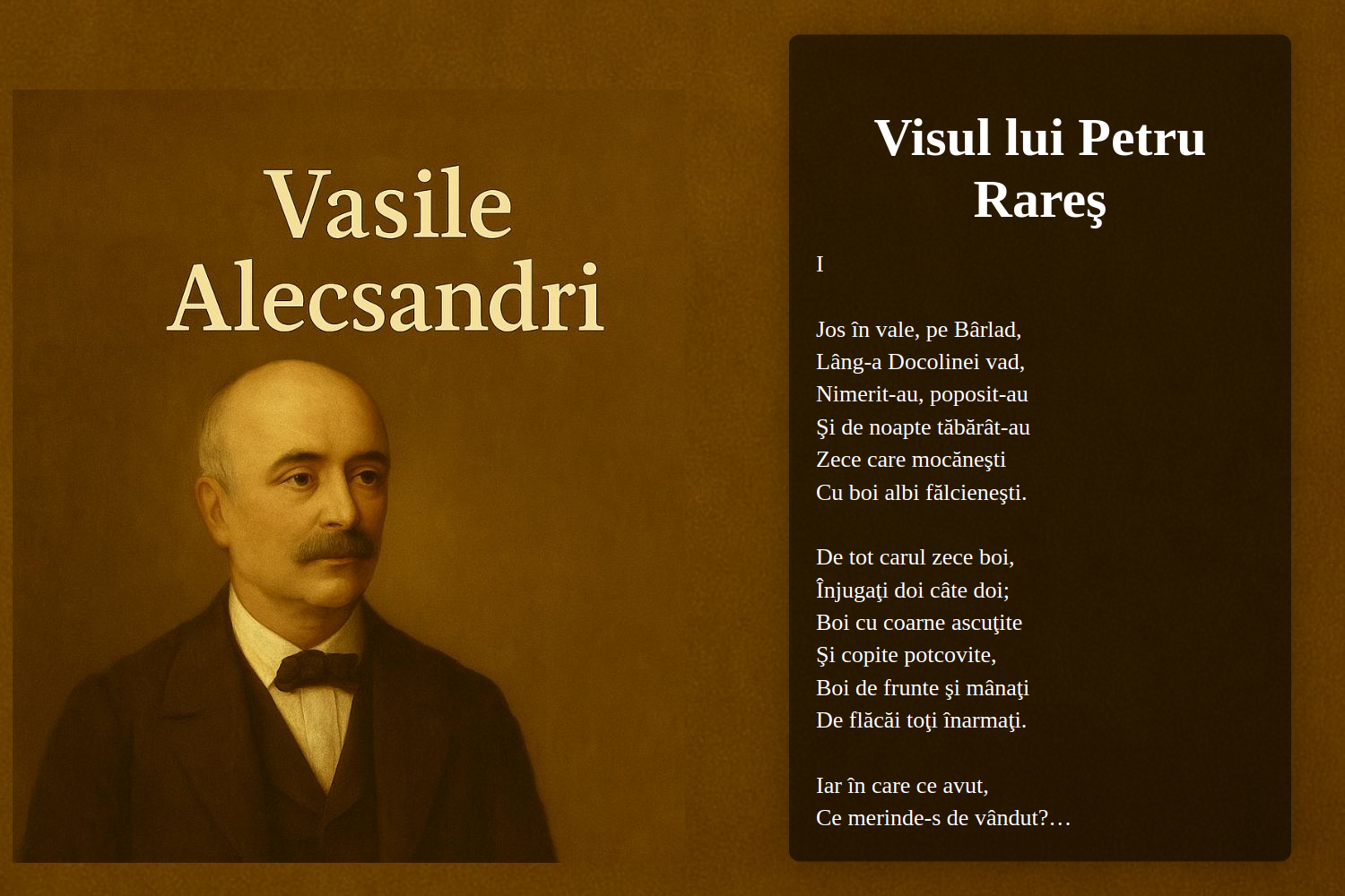 Visul lui Petru Rareş
