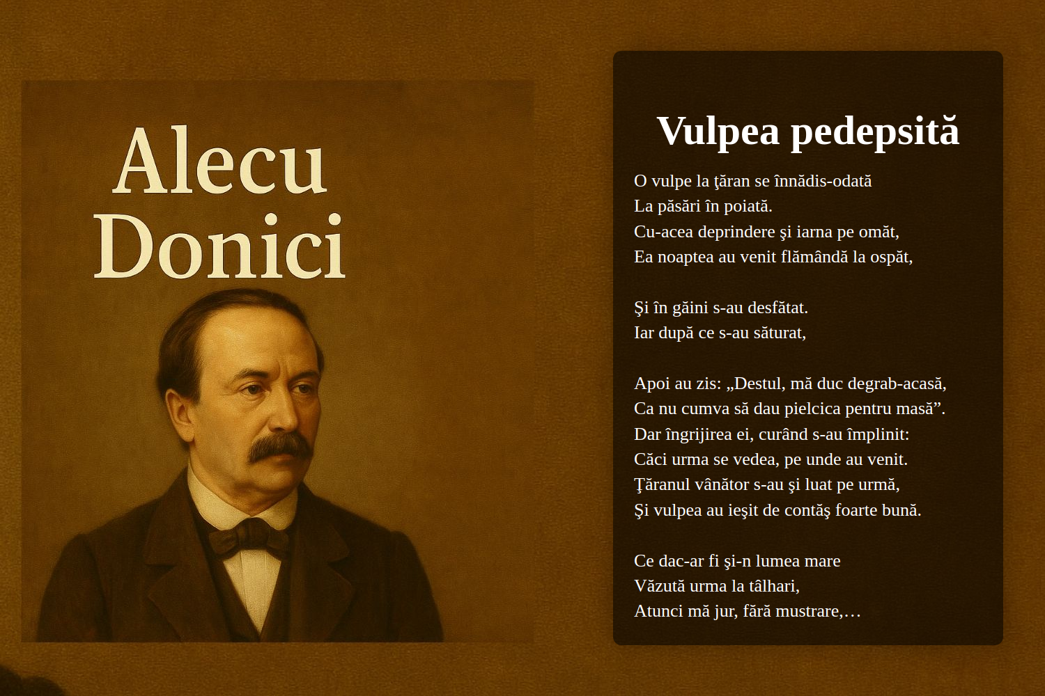 Vulpea pedepsită