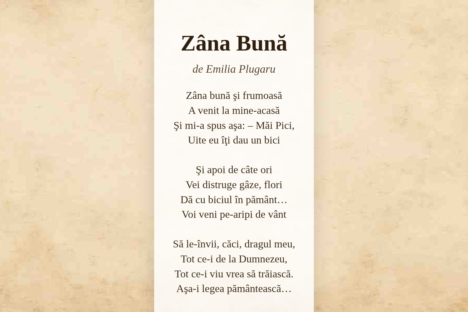 Zâna Bună