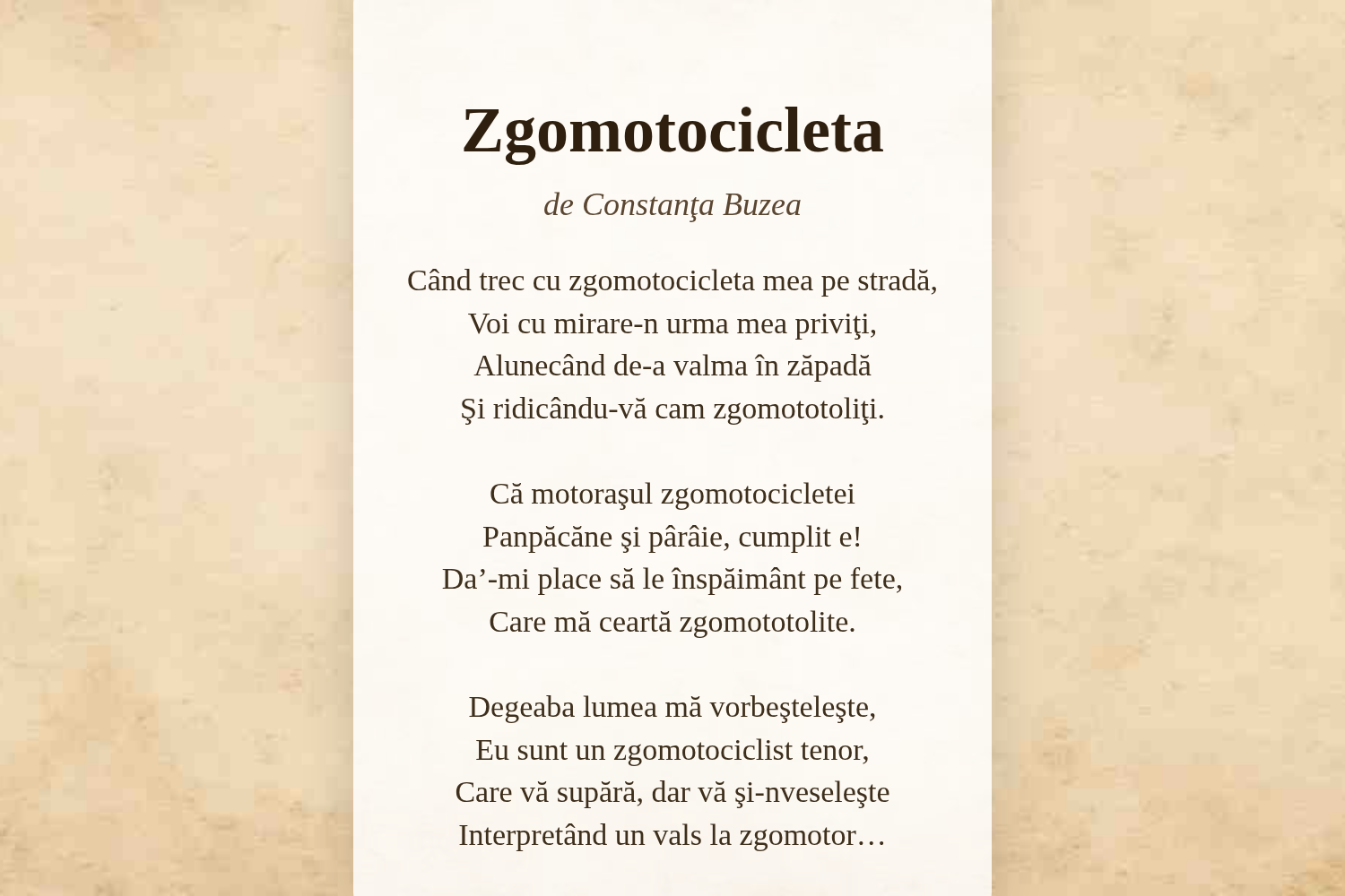 Zgomotocicleta