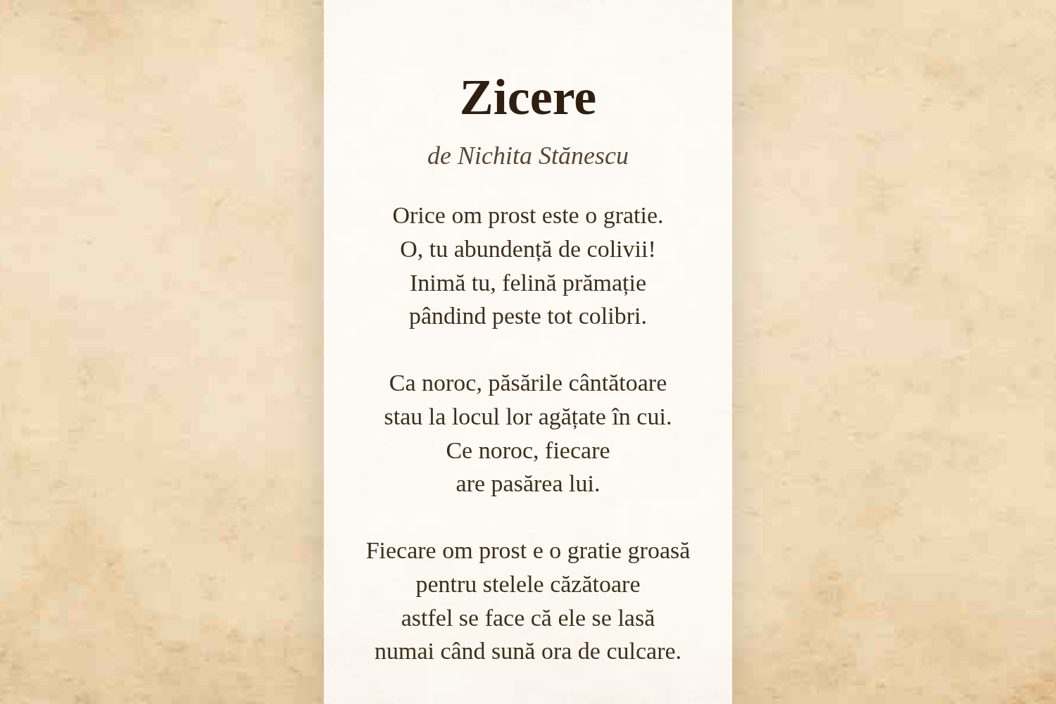 Zicere