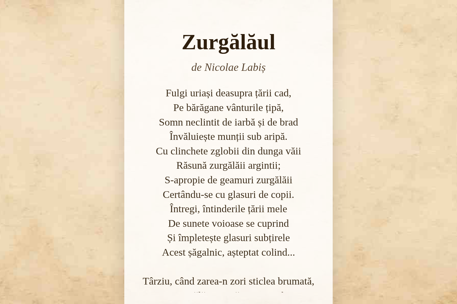 Zurgălăul